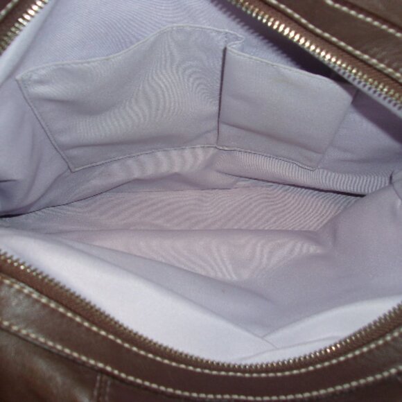 E-132 COACH LYNN SOHO BROWN HOBO BAG - Picture 14 of 15